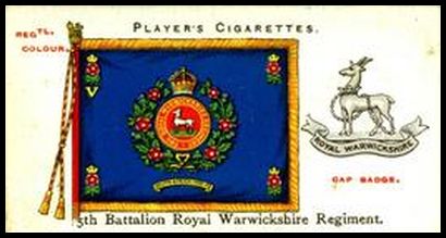 45 5th Battalion Royal Warwickshire Regiment